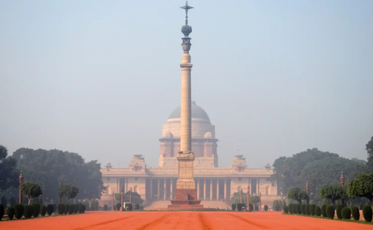 Indian presidential residence (the Rashtrapati Bhavan)