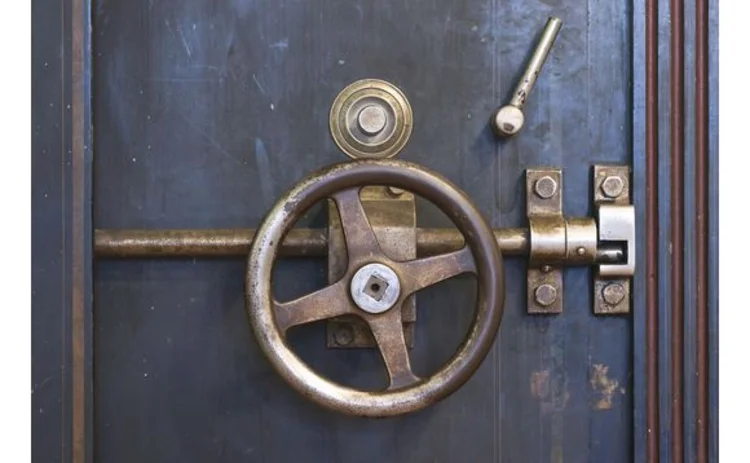 old-safe-vaulted-door-combination-lock