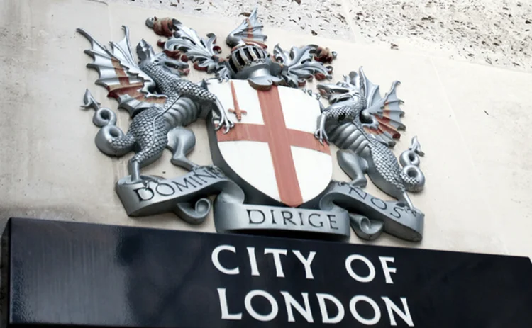 City Of London sign